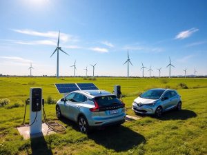 Mașini electrice, panouri solare, turbine eoliene.