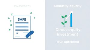 SAFE vs equity direct: alegerea investiției potrivite