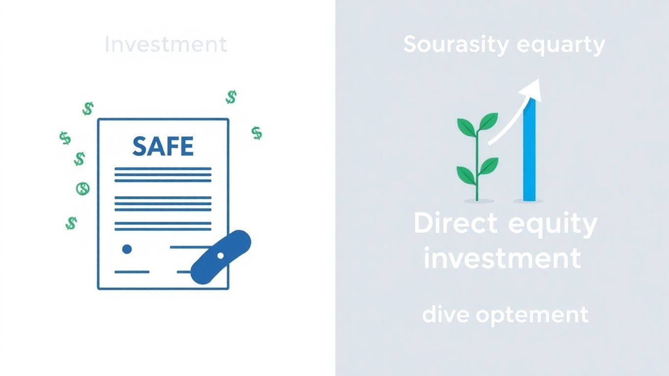 SAFE vs equity direct: alegerea investiției potrivite